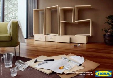 IKEA flat packing